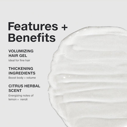 energizing citrus herbal scent (lemon and neroli top notes)