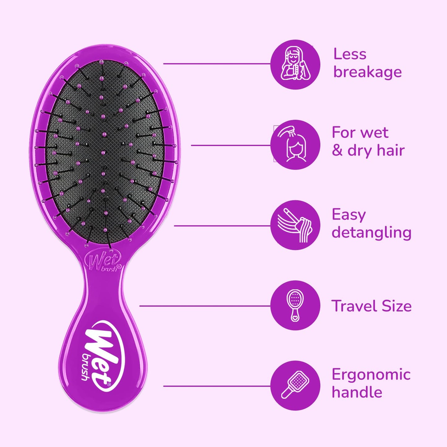 engineered to deliver 55% less breakage during detangling