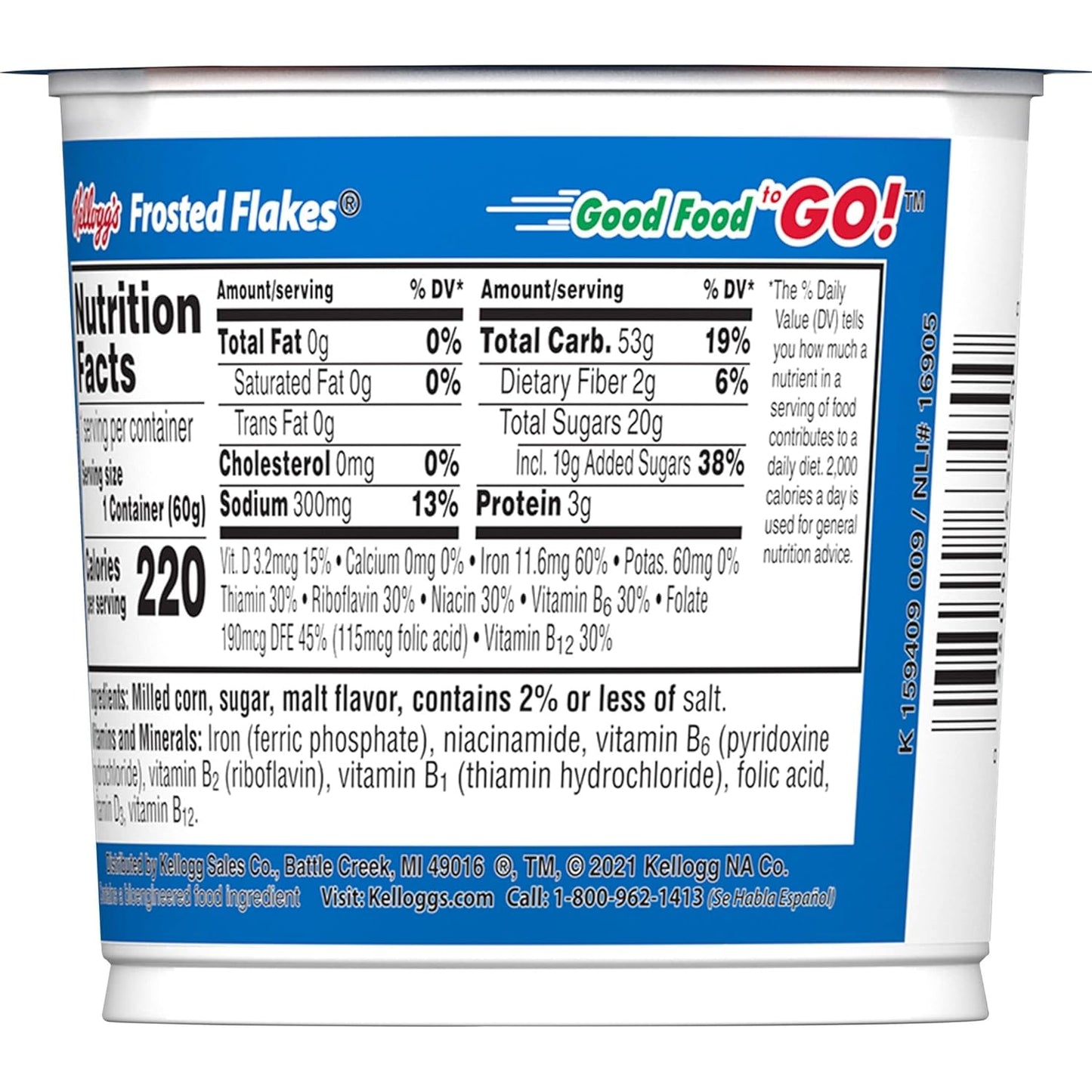 enrichment with 8 to 10 vitamins and minerals including iron, b vitamins, vitamin d3, and folic acid