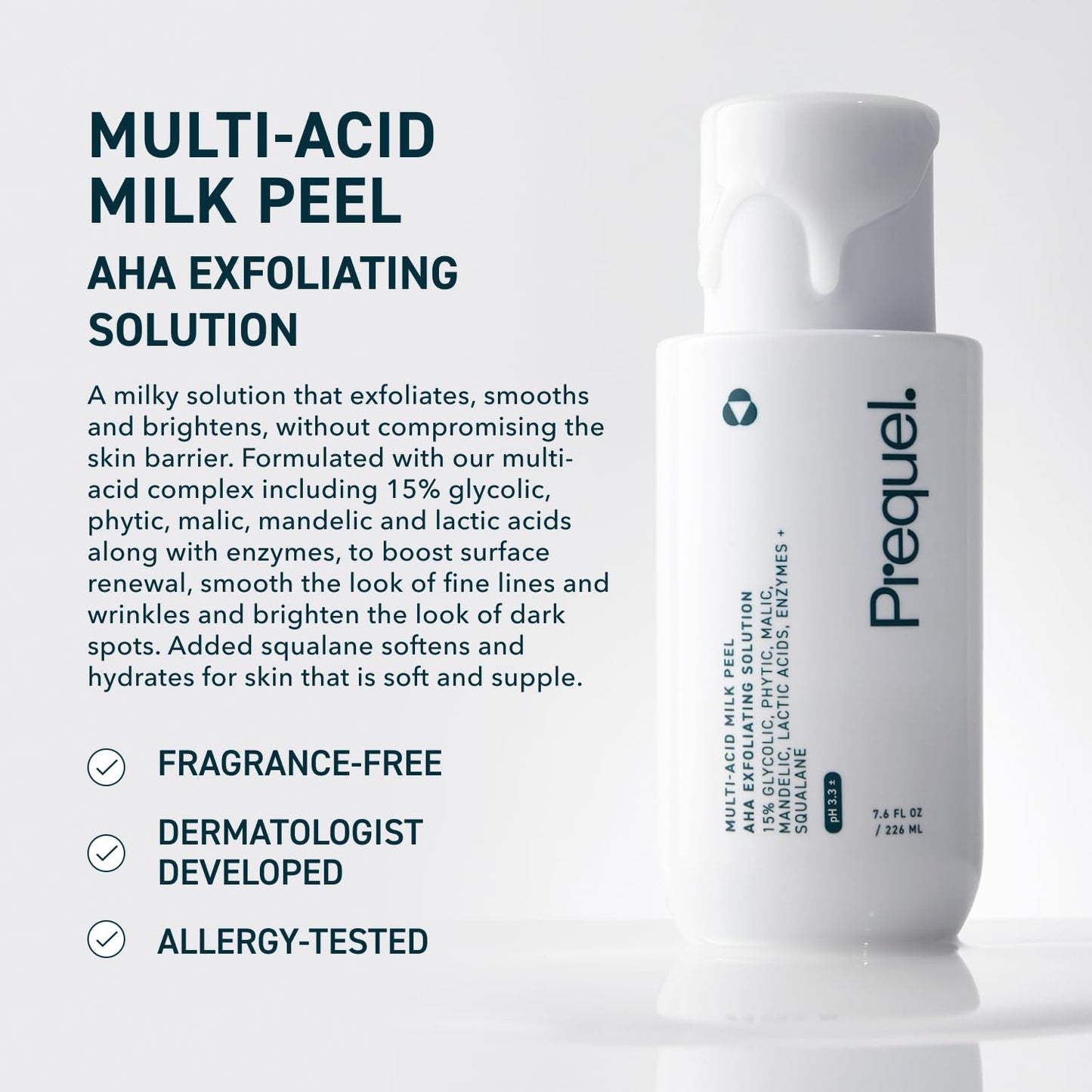 enzyme blend working synergistically with ahas for enhanced resurfacing