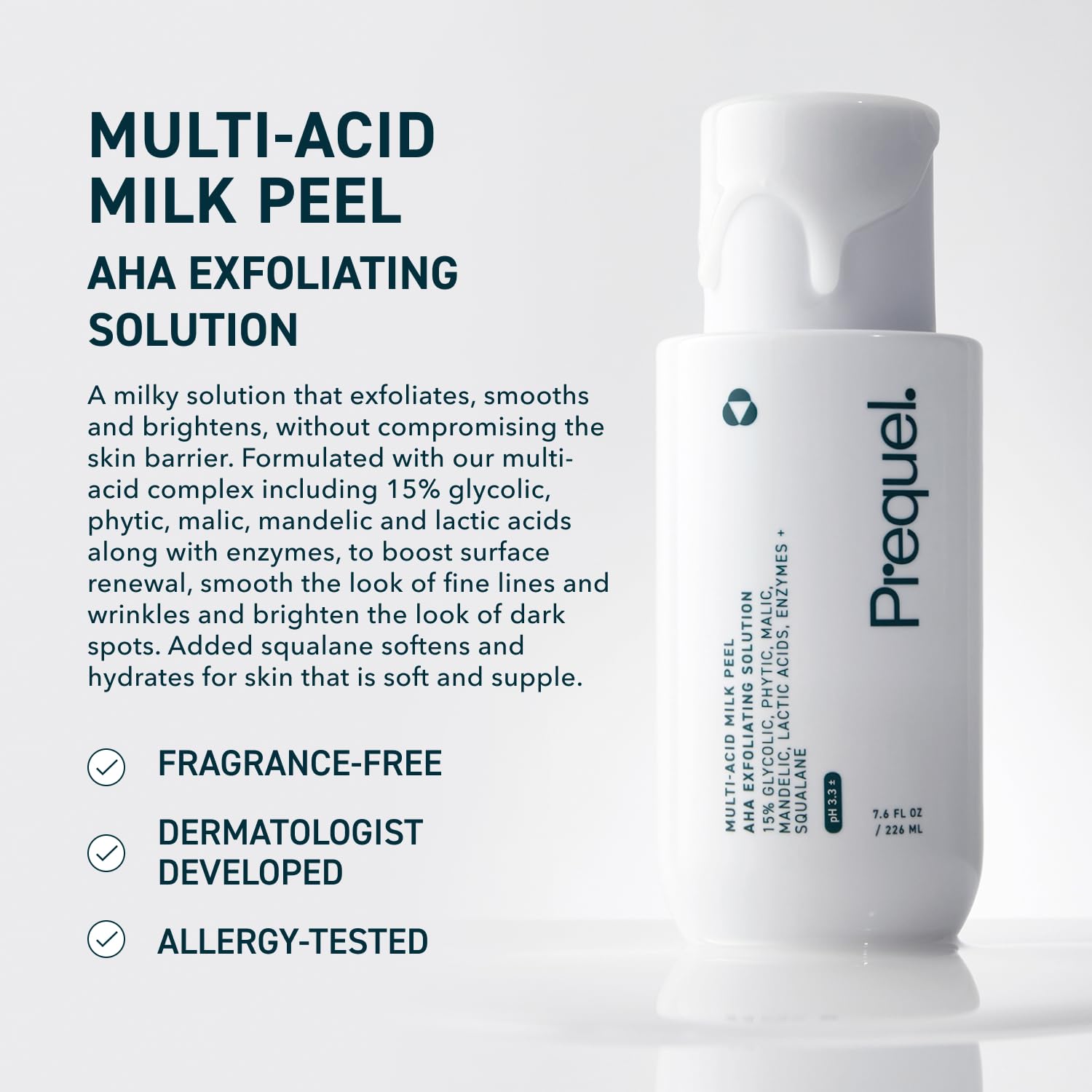 enzyme blend working synergistically with ahas for enhanced resurfacing