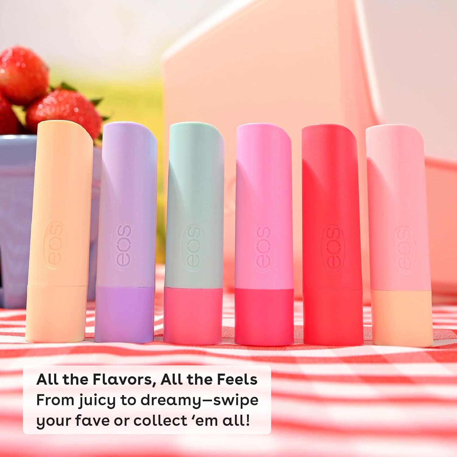 eos 100% Natural & Organic Lip Balm – Calming Nightly Wind-Down Ritual for Sensitive Lips