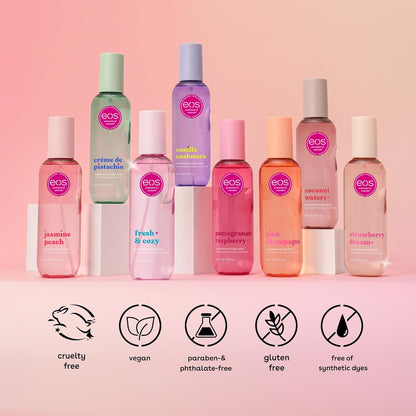 eos Cashmere Body Mist – Premium Gourmand Fragrance Experience, Whipped Vanilla Caramel Hair and Body Spray