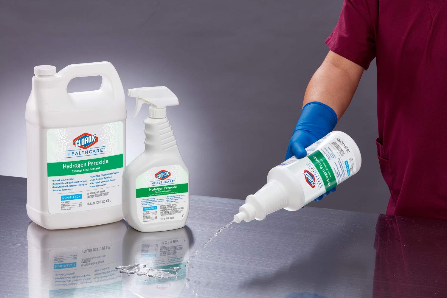 epa-registered soft surface sanitizer with 30-second bacteria kill on fabric