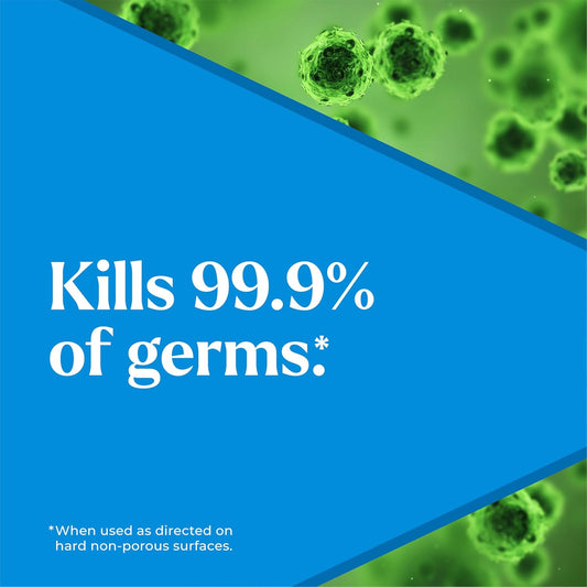 epa registered to kill 99.9% of viruses and bacteria in 5 minutes, including e.coli, mrsa, h1n1, and norovirus