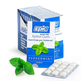 Epic Xylitol Peppermint Gum – Thoughtful Wellness Gift for Mom, Vegan Sugar-Free Oral Care Bundle