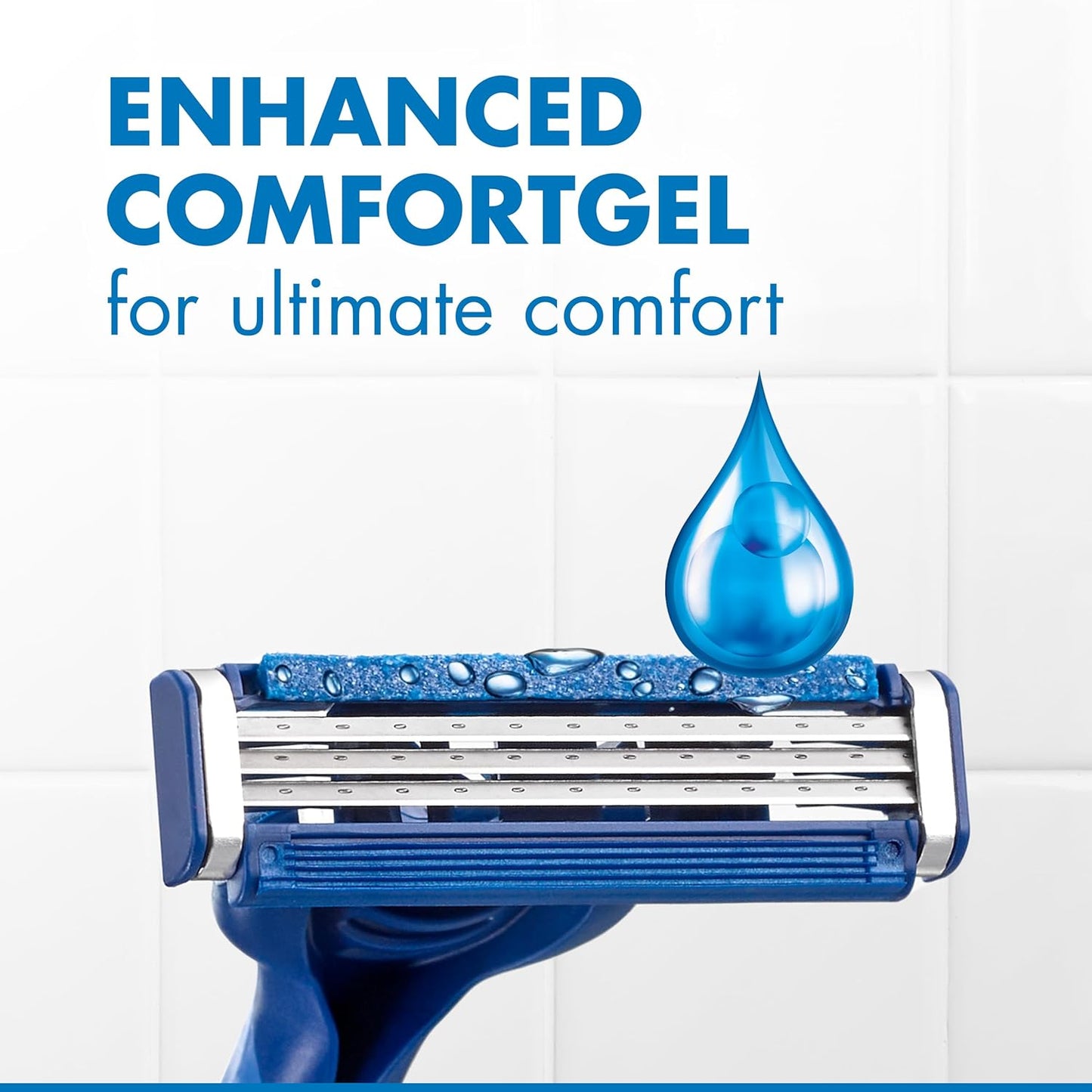 ergonomic anti-slip rubber handle for wet-hand control