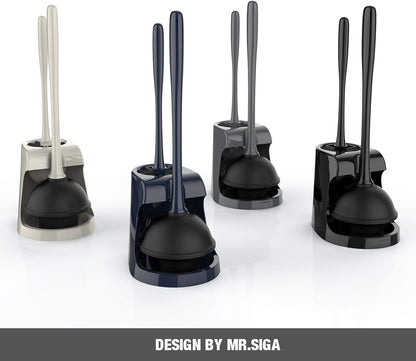 ergonomic polypropylene handle with secure grip for effective plunging
