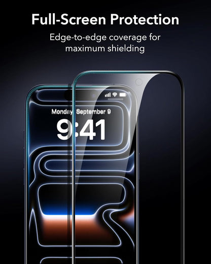 ESR Armorite Privacy Glass for iPhone 17 Pro Max, Focused-Work Screen Guard for Coffee Shops and Hotel Lobbies