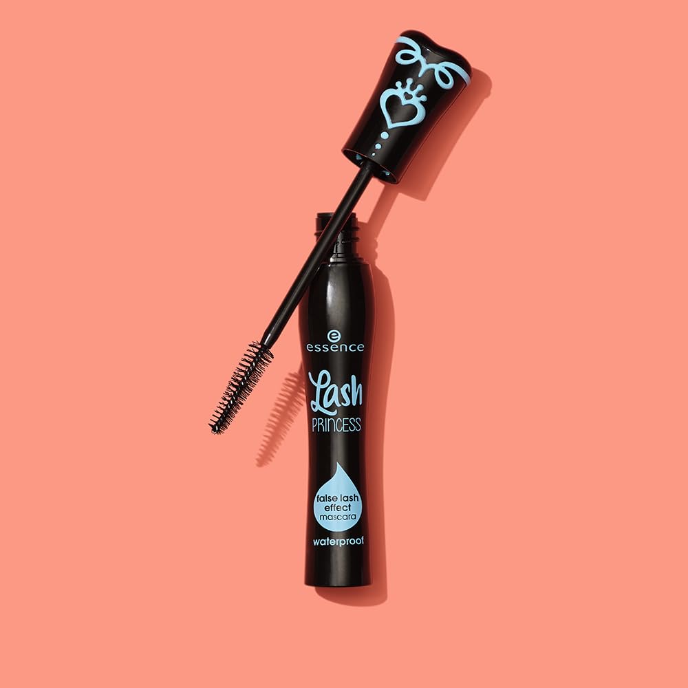 essence Lash Princess Waterproof Mascara | Ophthalmologically Safer Lash Pick for Sensitive Eyes