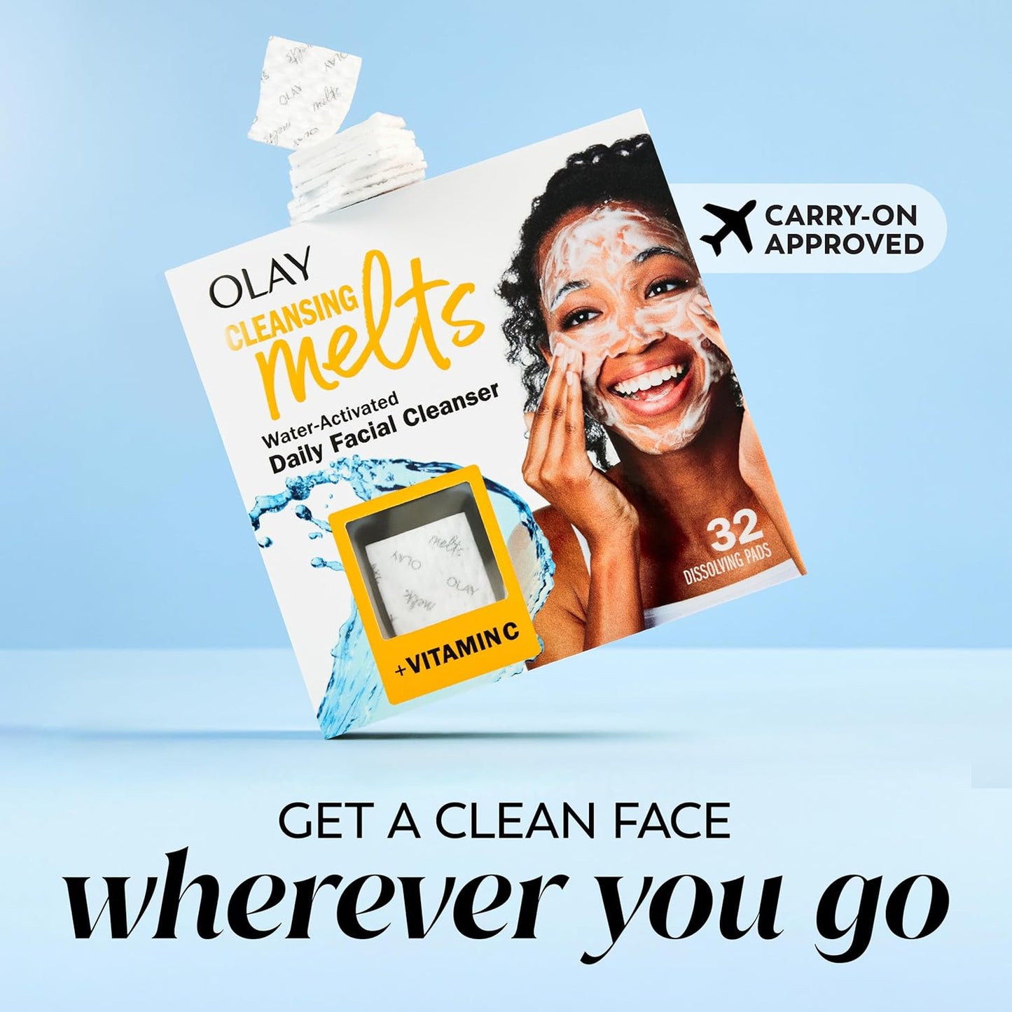 Essential Cleansing Melts – 8-Ingredient Uncluttered Face Wash for Simple Skincare