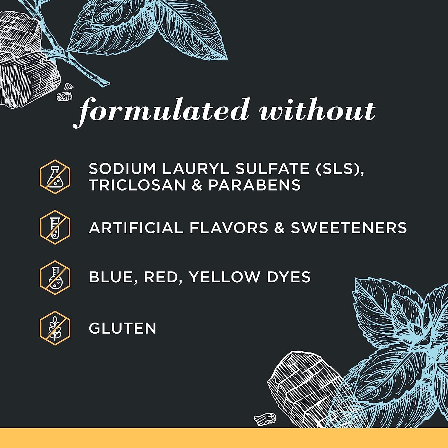 essential-oil-based flavor system across three variants: mountain mint, zen peppermint, hemp seed oil mint