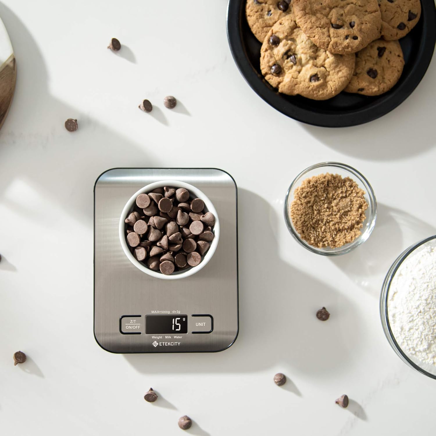 Etekcity Food Kitchen Scale – Mindful Keto Macro Tracking Scale for Home Meal Prep