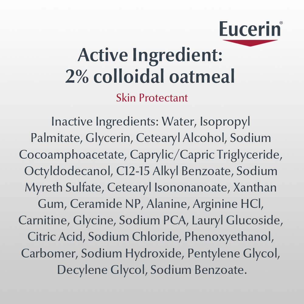 Eucerin Baby Eczema Relief Cream Wash – Gentle Cleanser Safe for Infants from 3 Months