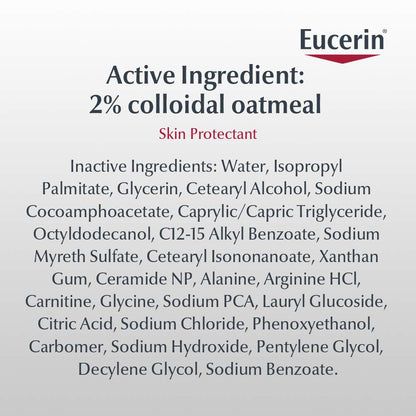 Eucerin Baby Eczema Relief Cream Wash – Safe Daily Cleanser for Sensitive Infant Skin