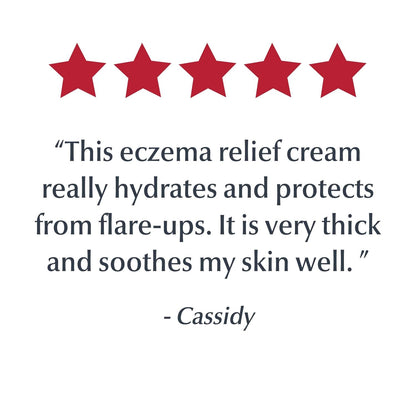 Eucerin Eczema Relief Body Cream – Safe for Baby Nursery & Playroom, Steroid-Free Daily Moisturizer