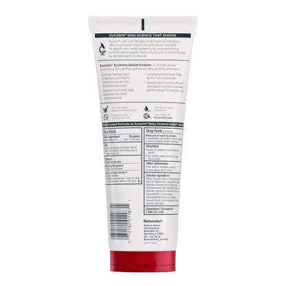 Eucerin Eczema Relief Body Cream – Soothing Post-Bath Ritual for Chronic Skin Care & Self-Care