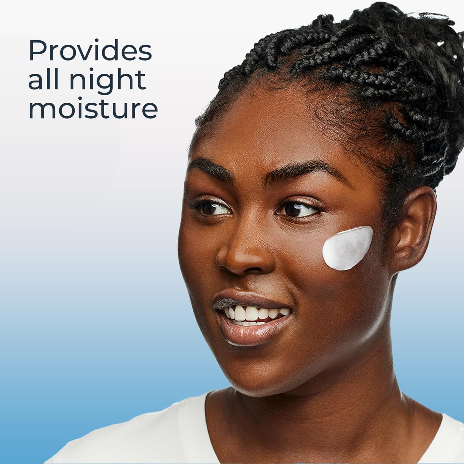 Eucerin Immersive Hydration Night Cream – Safe, Non-Irritating Moisturizer for Sensitive Skin Overnight Care