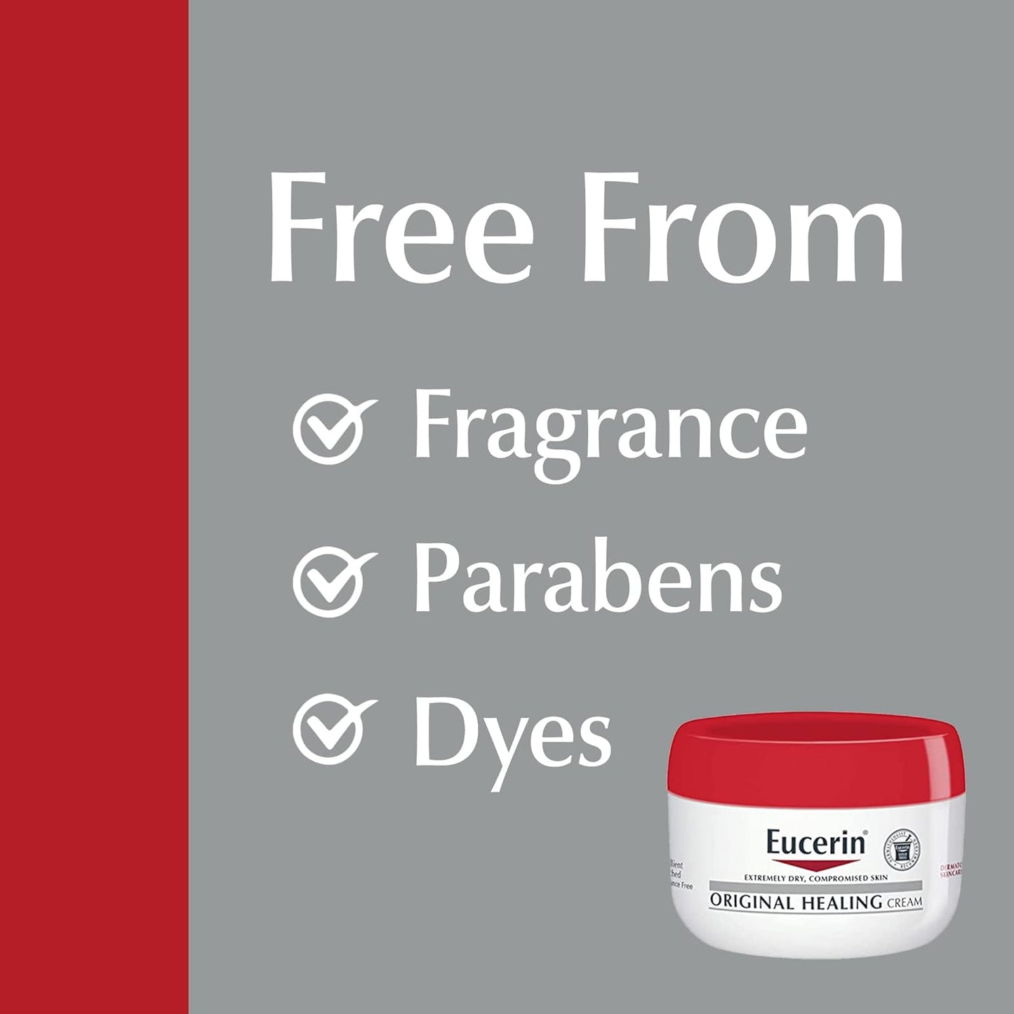 Eucerin Original Healing Cream – Soothing Nighttime Moisturizer for Your Daily Self-Care Ritual