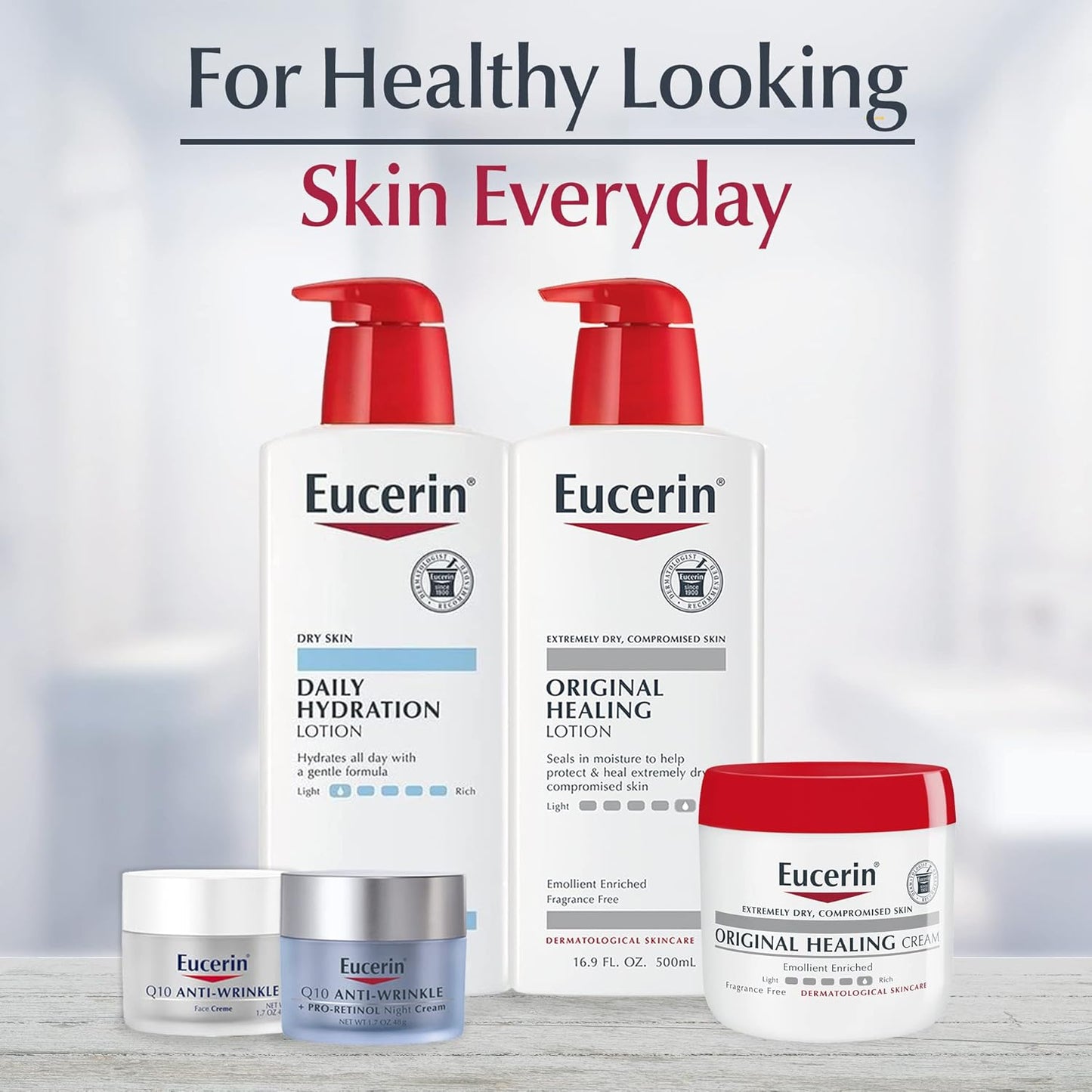Eucerin Original Healing Rich Body Lotion for Your Nightly Skin Care Ritual