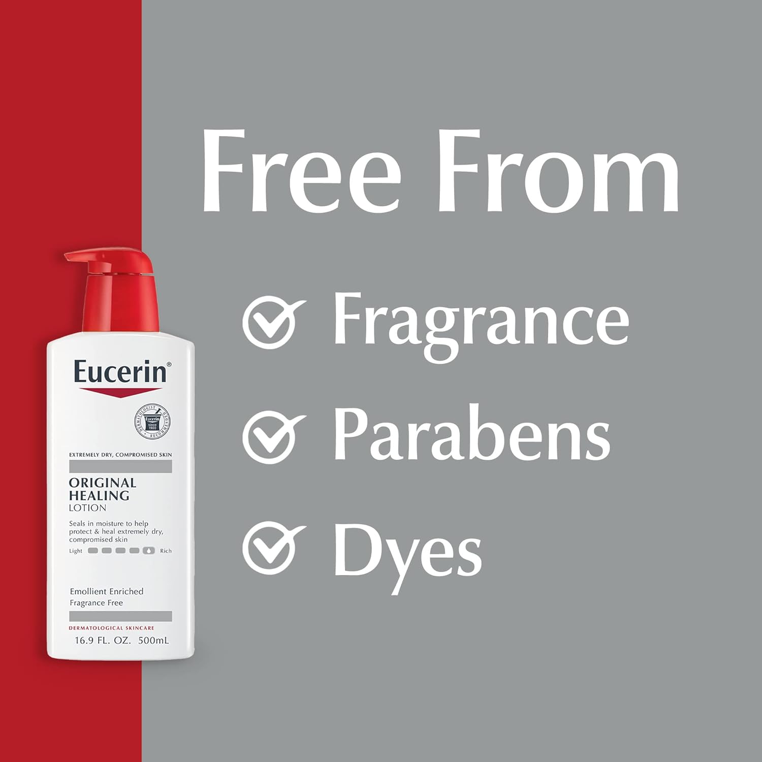 Eucerin Original Healing Rich Body Lotion for Your Nightly Skin Care Ritual