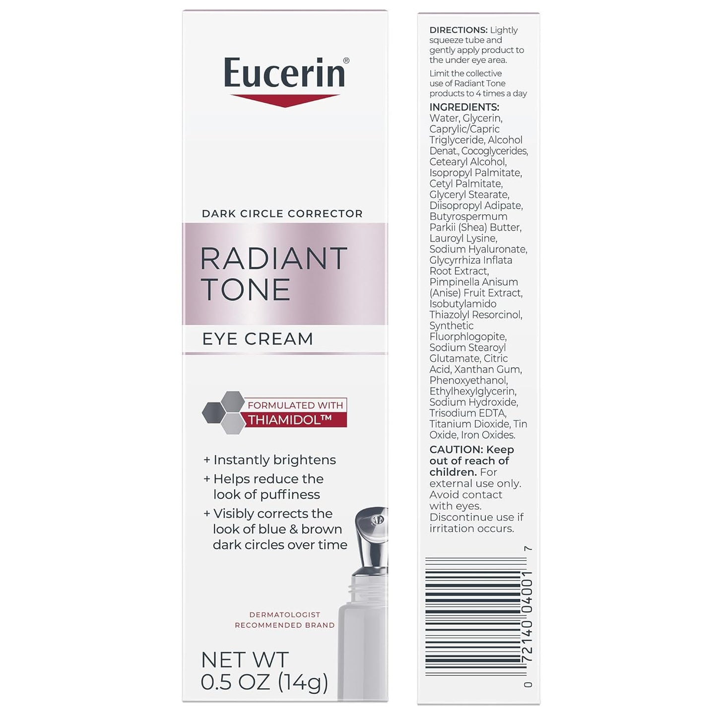 Eucerin Premium Dark Circle Corrector – Elevated Eye Cream with Thiamidol & Hyaluronic Acid
