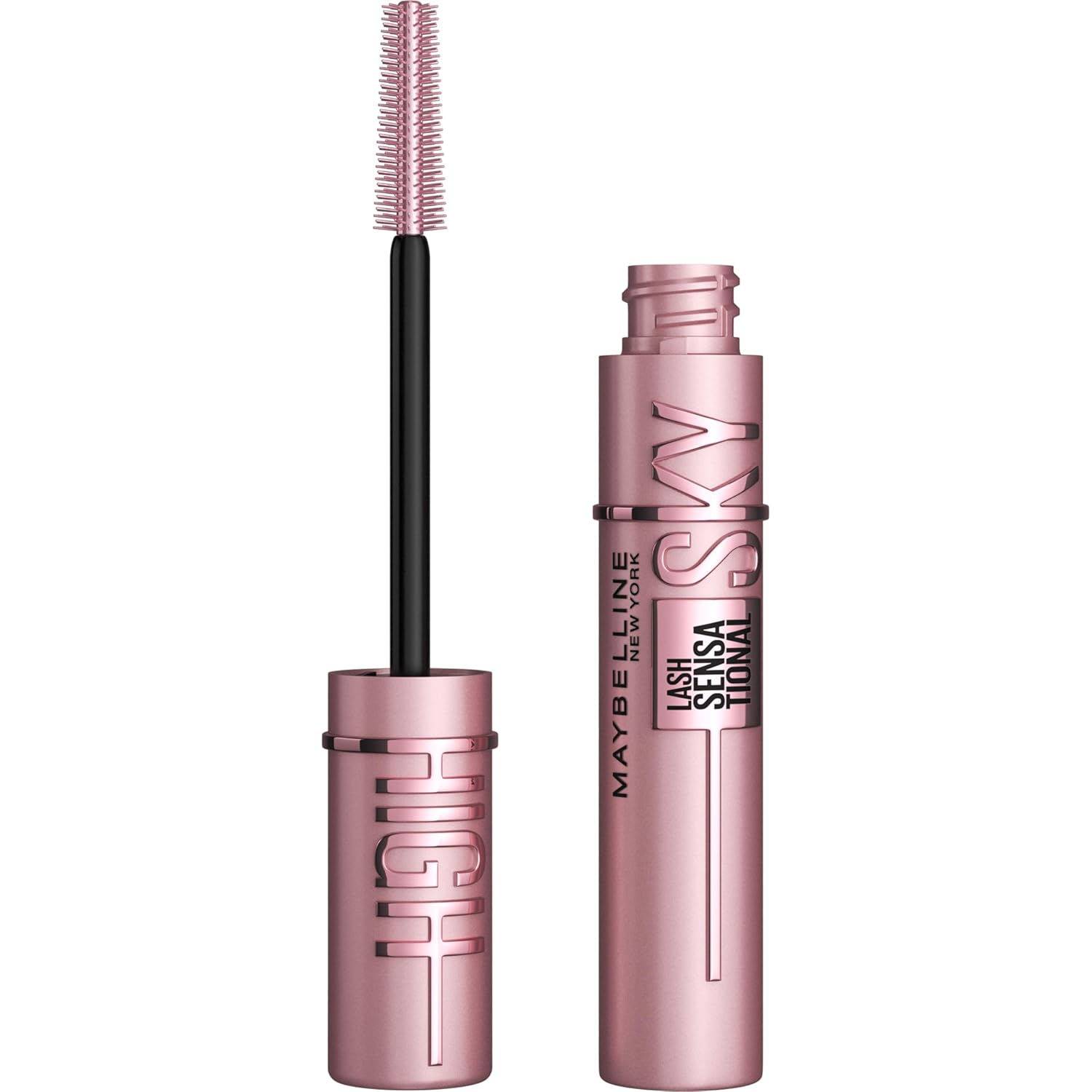 exclusive flex tower mascara brush that bends to volumize and extend every lash