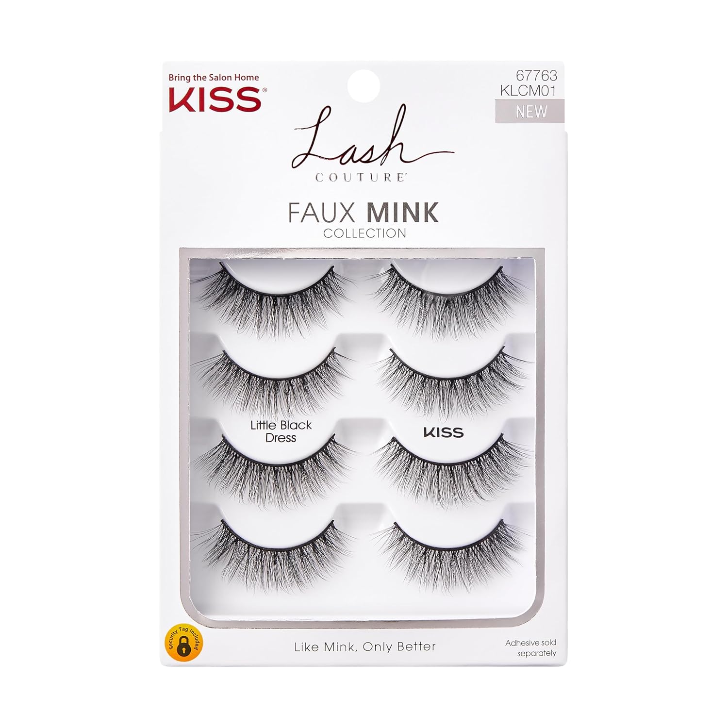 exclusive knot-free lash band for an invisible, seamless lash line