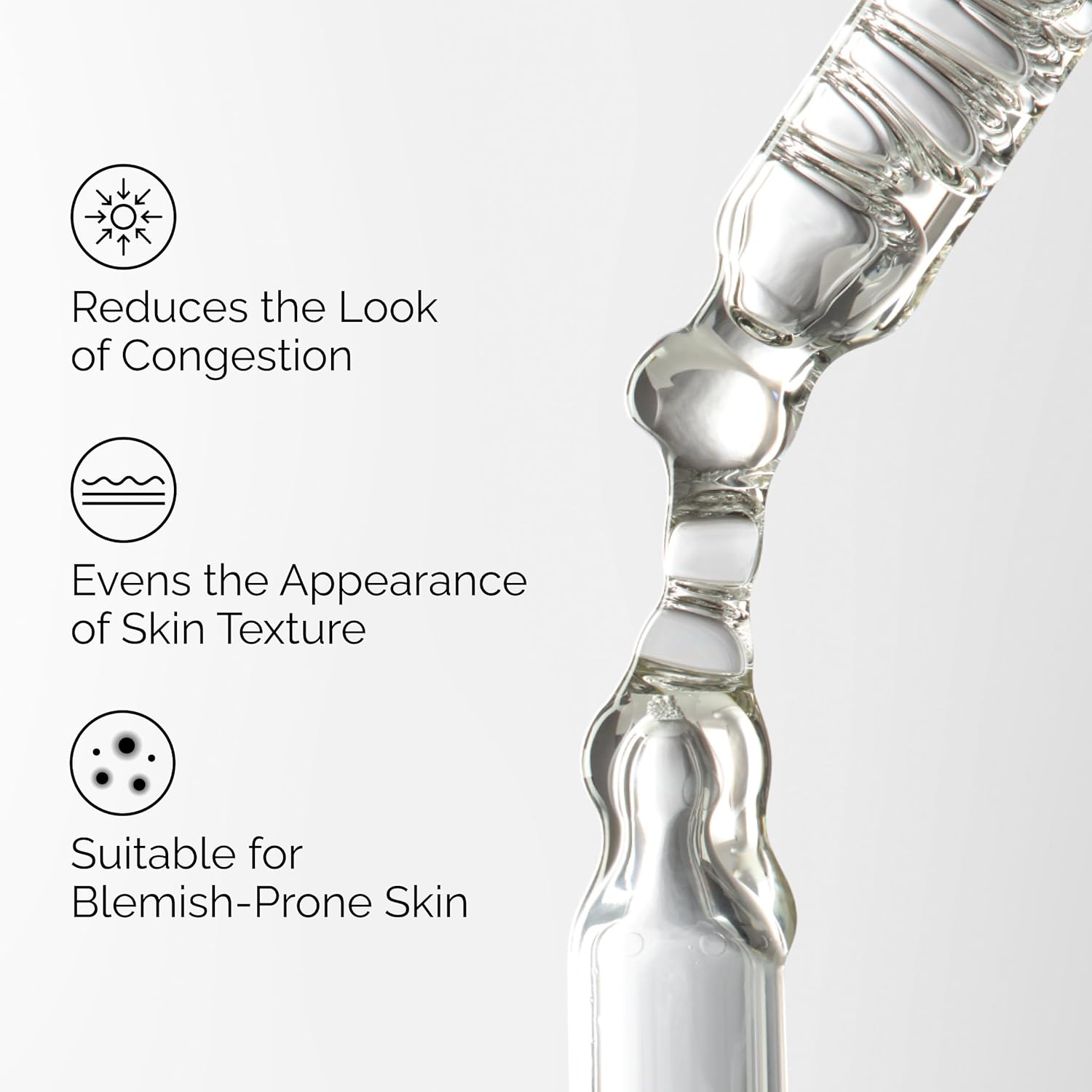 exfoliating action on the skin surface and inside pores