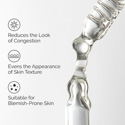 exfoliating action on the skin surface and inside pores