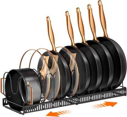 expandable iron frame from 11.81" to 22.85" with deepfit snap-on structure