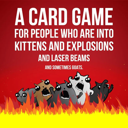 Exploding Kittens Party Pack – Safe Indoor Playroom Activity for Mixed Ages, No Reading Required