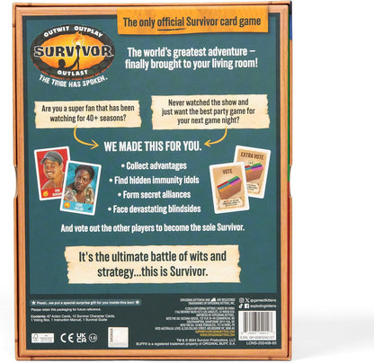 Exploding Kittens Survivor: The Tribe Has Spoken – Holiday Stocking Stuffer and Pop-Culture Collector Gift Under $30