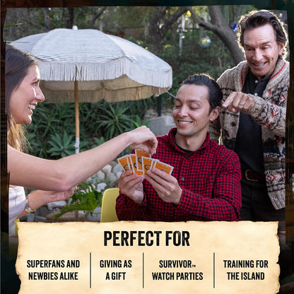 Exploding Kittens Survivor: The Tribe Has Spoken – Holiday Stocking Stuffer and Pop-Culture Collector Gift Under $30