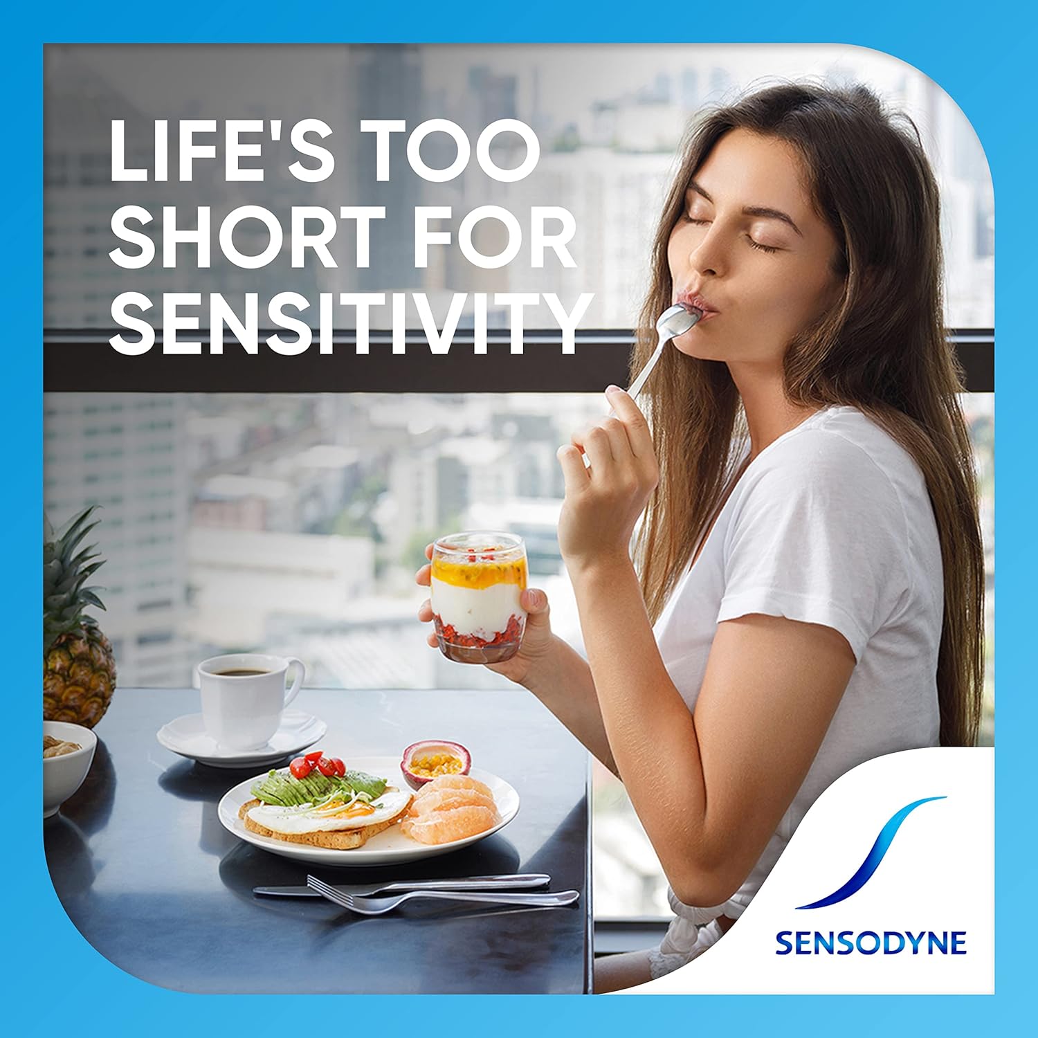 extra fresh mint flavor variant for breath-freshening beyond standard sensitivity pastes