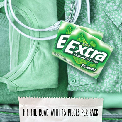 EXTRA Sugar Free Chewing Gum Variety Pack – Desk Drawer and Travel Bag Staple for Fresh Breath Between Meetings and Calls