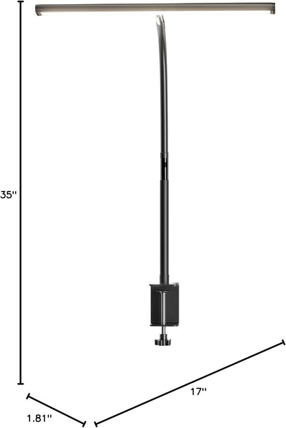 Eye Care Desk Lamp for Long Study Sessions – Flicker-Free LED Light with 2700K Warm Wind-Down Mode