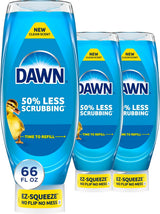 Dawn Ultra EZ-Squeeze Dish Soap – Bulk Home Office Pantry Stock, Faster Post-Meal Cleanup