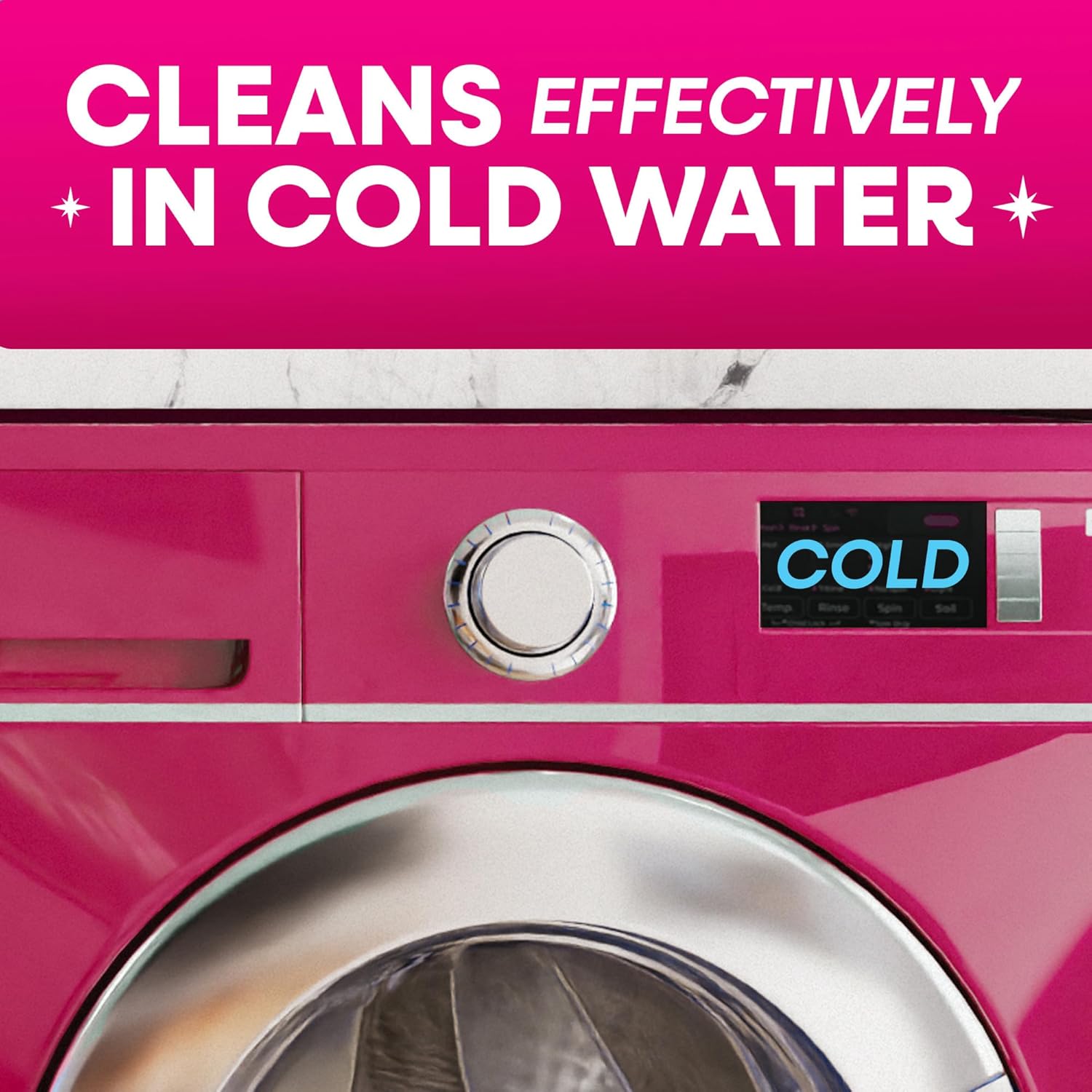 fabric care system that helps prevent color fading and keeps whites and colors vibrant wash after wash