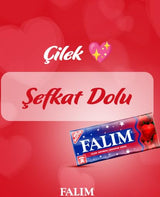 Falim Sugarless Strawberry Gum – Shareable Bulk Gum for Coworkers and Shared Workspaces