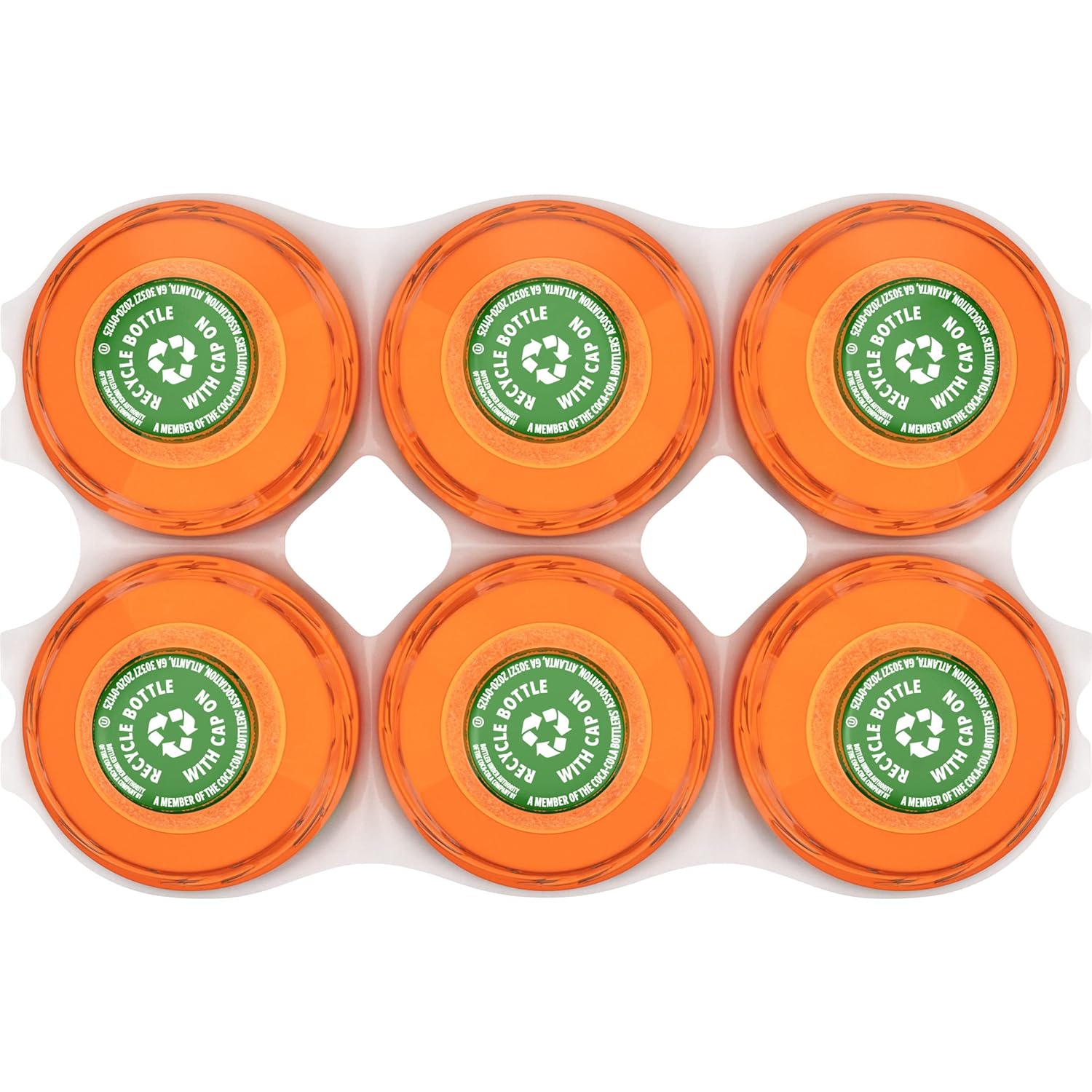 Fanta Orange Soda – Picnic and BBQ Beverage, 6 Pack of 16.9 fl oz Portable Bottles