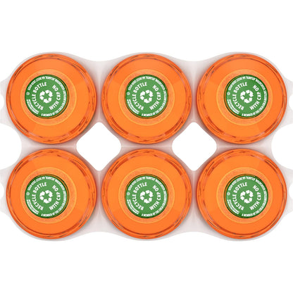 Fanta Orange Soda – Picnic and BBQ Beverage, 6 Pack of 16.9 fl oz Portable Bottles