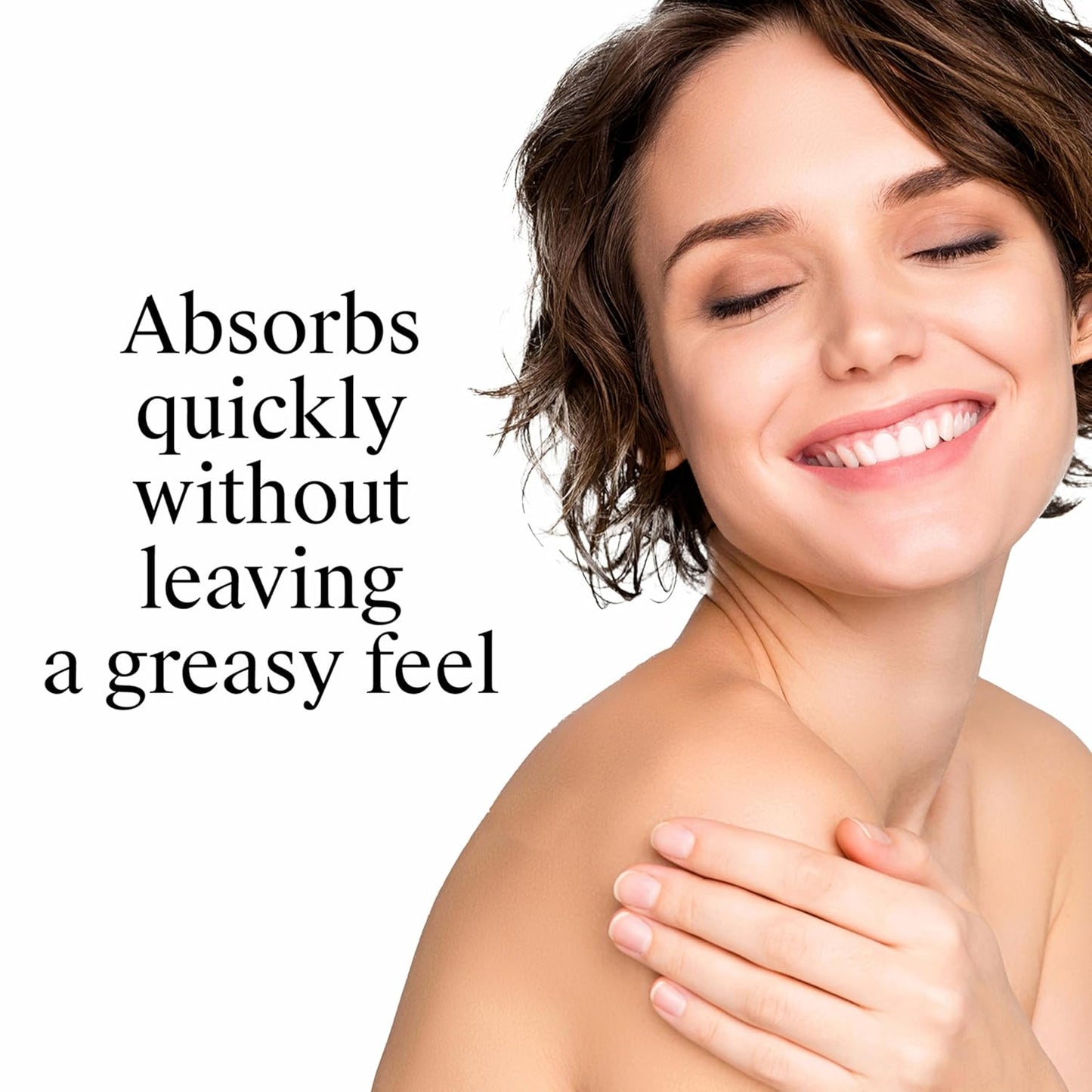 fast-absorbing finish for body and face application