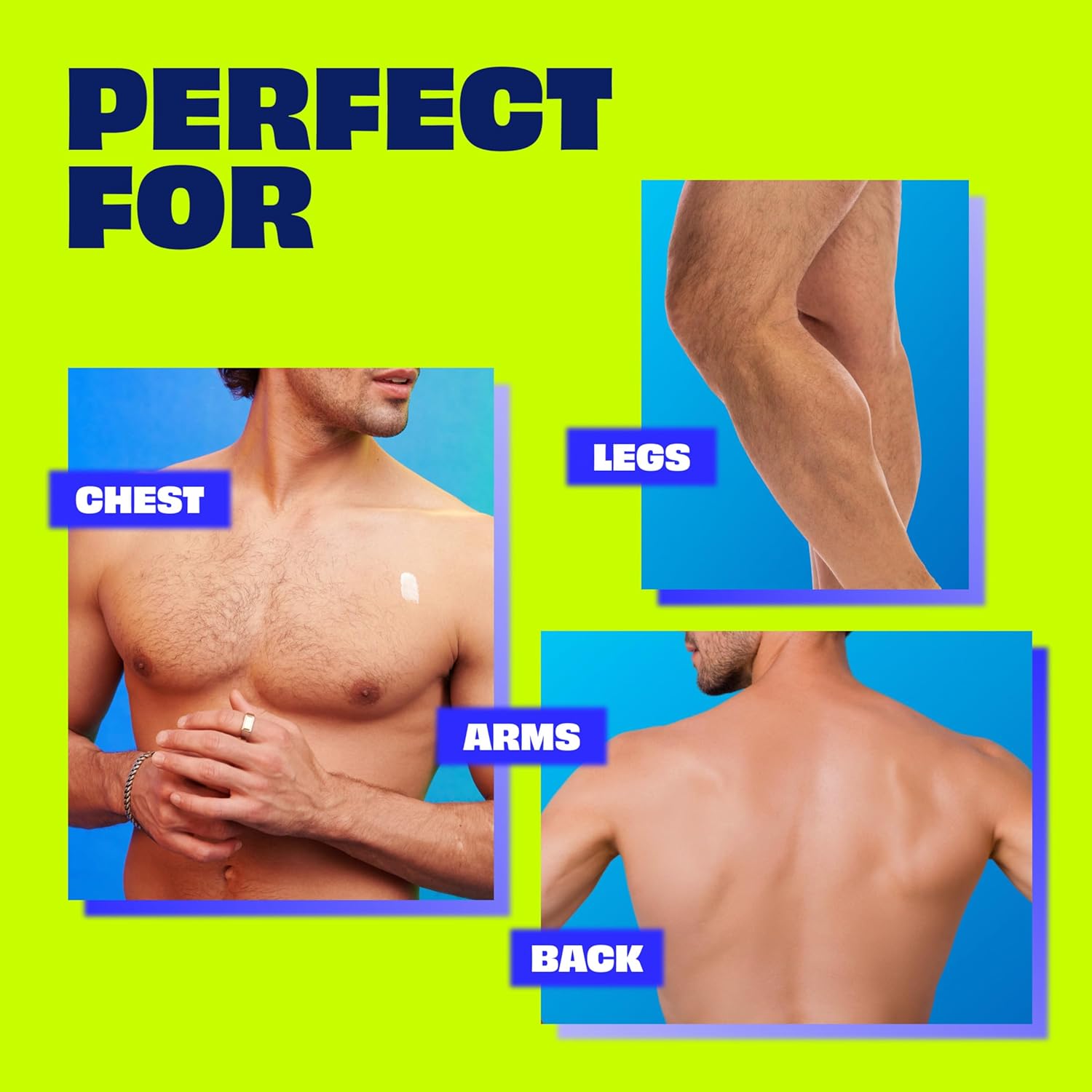 fast-acting application: 1-minute pre-shower apply, 3–10 minute shower-off window