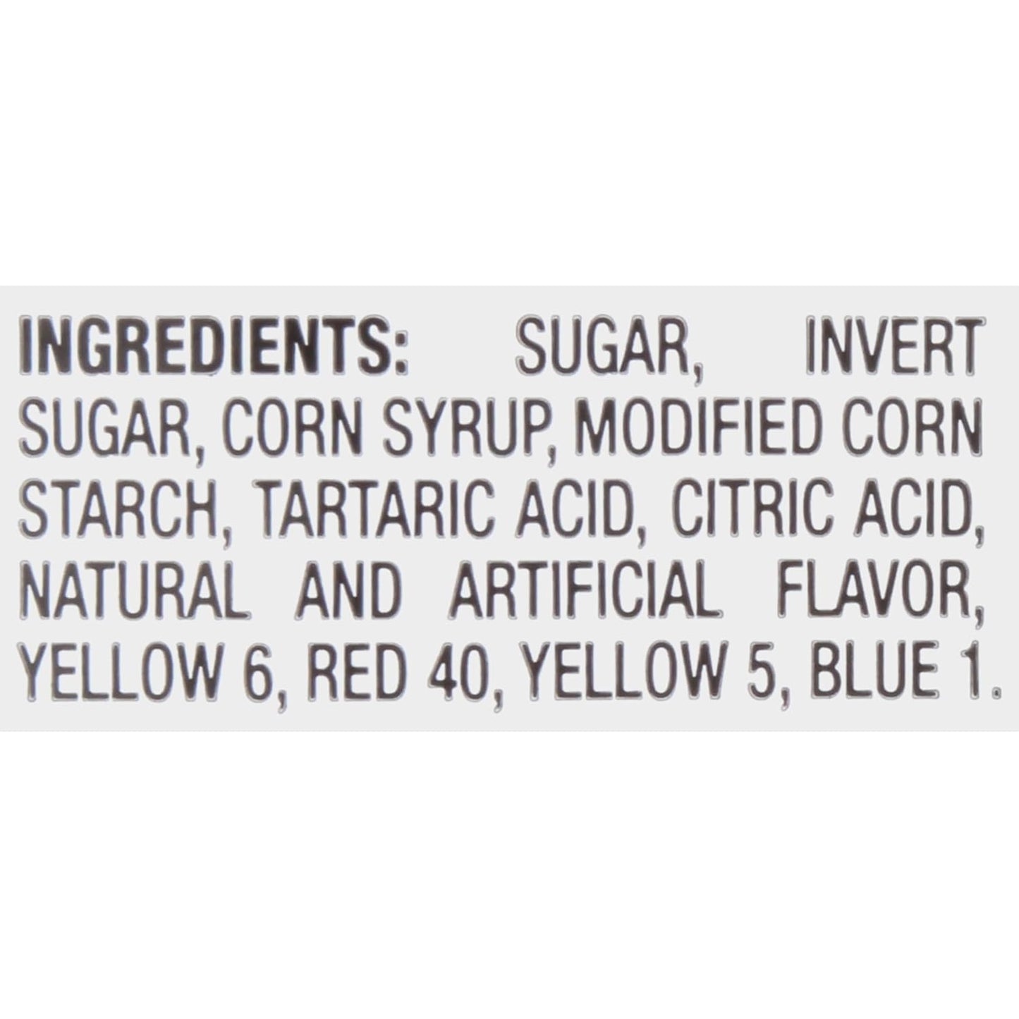 fat free candy formulation suitable for a wider range of diets