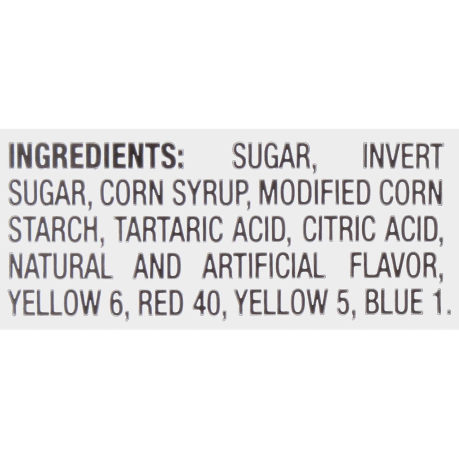 fat free candy formulation suitable for a wider range of diets