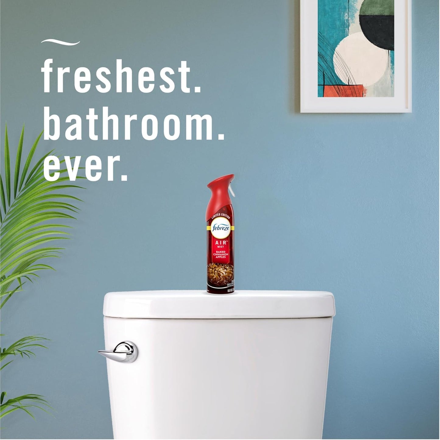 Febreze Air Mist Air Freshener Spray – Cozy Living Room Decor Accent, Odor-Fighting Room Spray for Every Season
