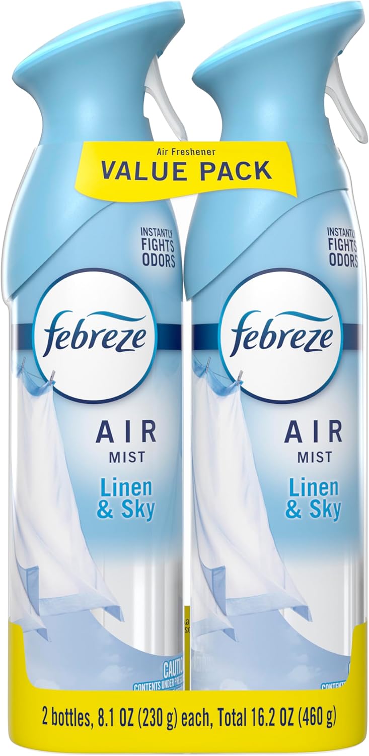 Febreze Air Mist Deodorizer – Child-Friendly Odor Neutralizing Spray for Playroom, Bedroom and Pet Areas