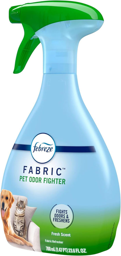 Febreze Fabric Spray Air Freshener – Nursery-Safe Odor Fighter for Crib Mattress and Stuffed Animals
