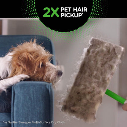 febreze fresh scent built into the cloth for odor neutralization while sweeping